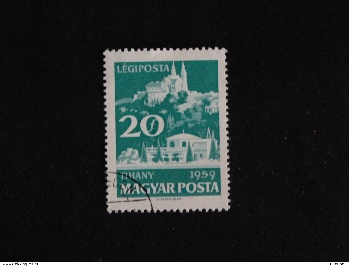 HONGRIE HUNGARY MAGYAR YT PA 224 OBLITERE - LAC BALATON / TIHANY - Gebraucht