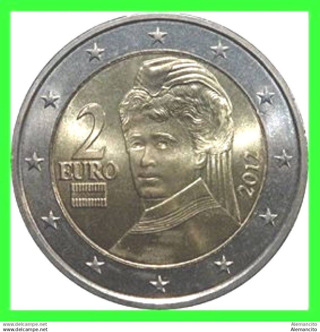 AUSTRIA. - MONEDA 2.00 EUROS AÑO 2012. AUSTRIA 2 EUROS 2012 - BERTHA VON SUTTNER - - Austria