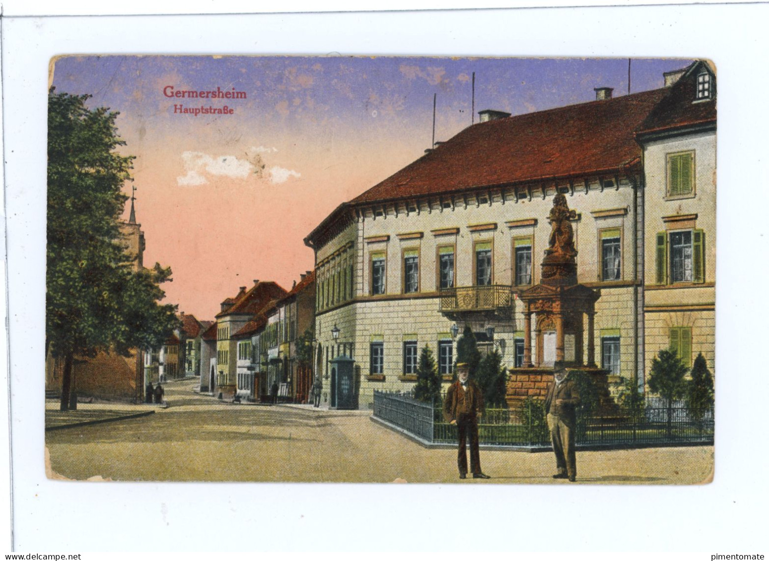 GERMERSHEIM HAUP STRAßE 1919 - Germersheim