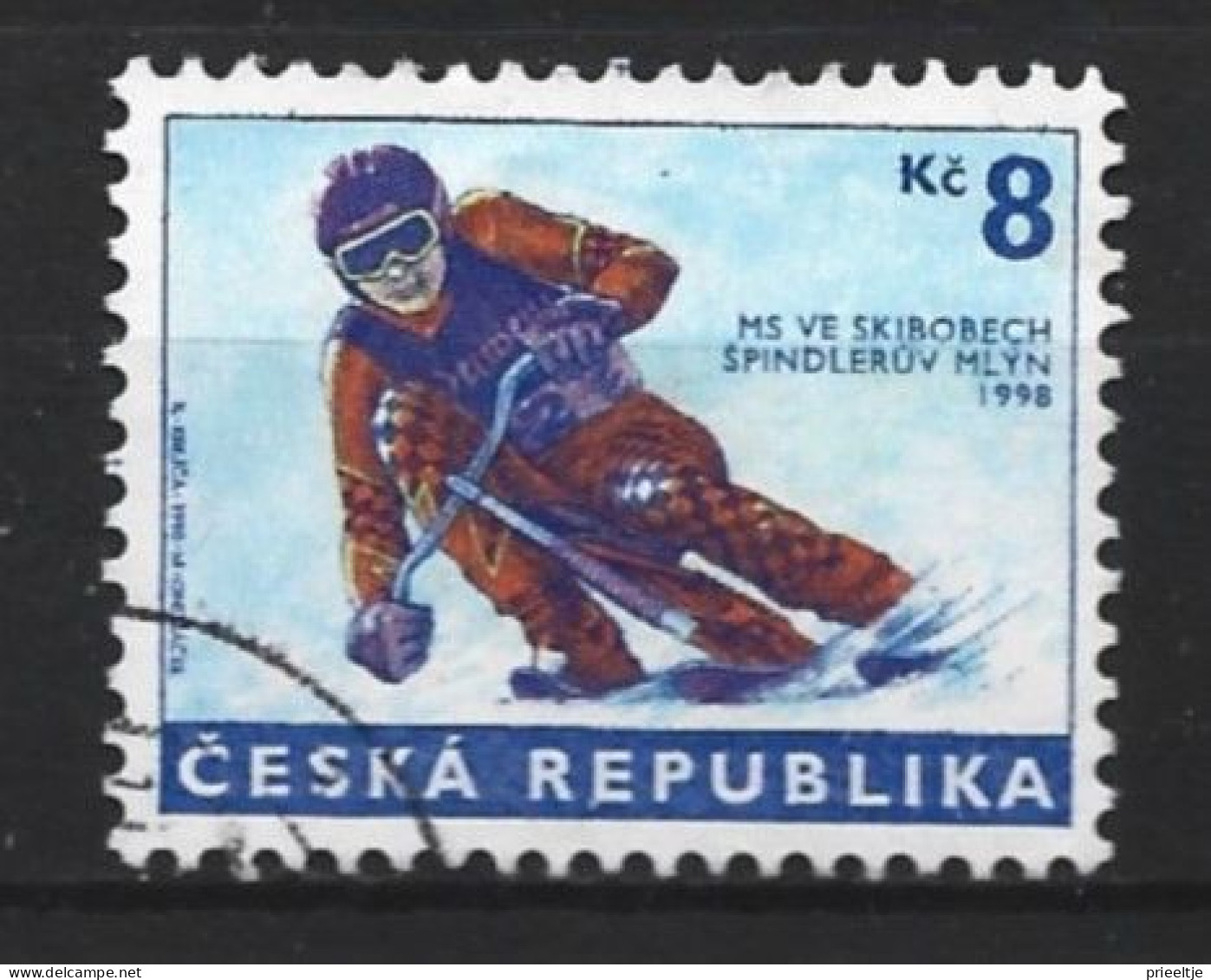 Ceska Rep. 1998 Sport Y.T.  166 (0) - Used Stamps