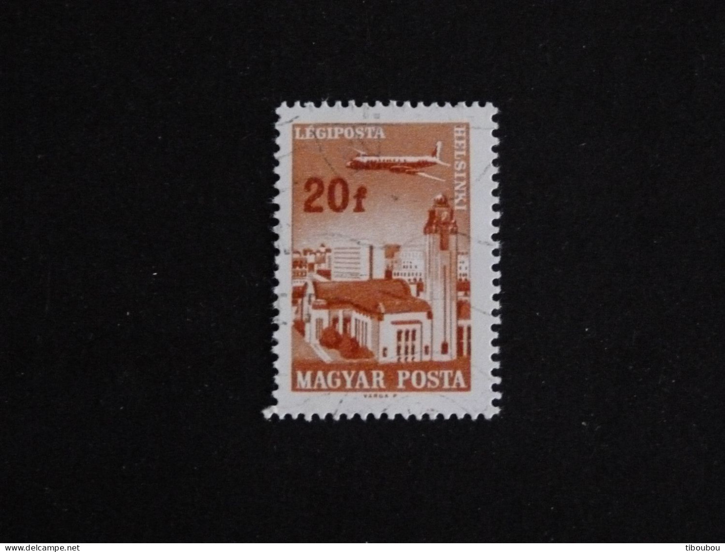 HONGRIE HUNGARY MAGYAR YT PA 279 OBLITERE - HELSINKI FINLANDE FINLAND - Used Stamps