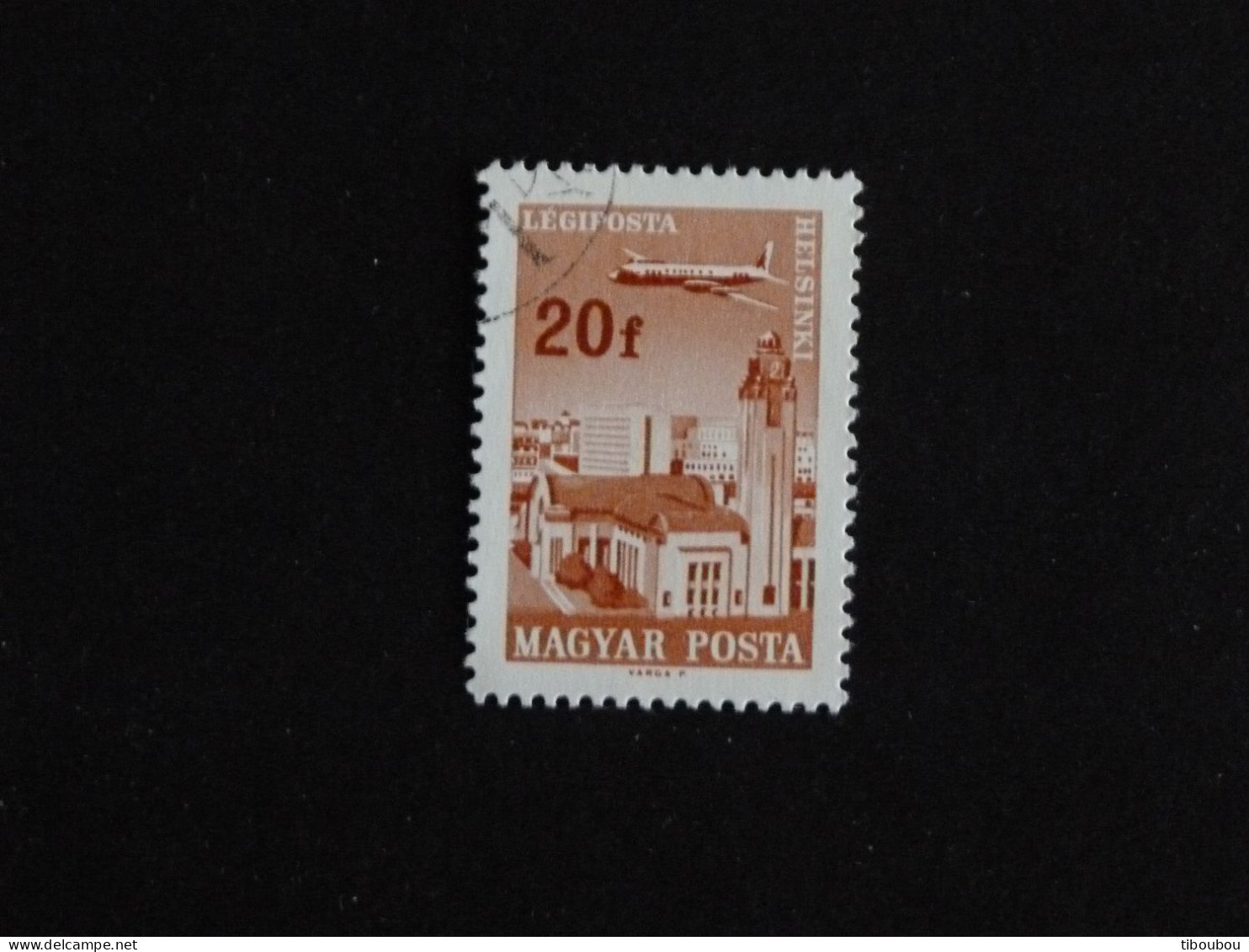 HONGRIE HUNGARY MAGYAR YT PA 279 OBLITERE - HELSINKI FINLANDE FINLAND - Gebraucht