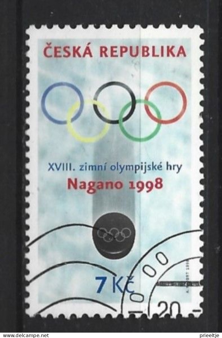 Ceska Rep. 1998 Ol. Games  Y.T.  163 (0) - Used Stamps