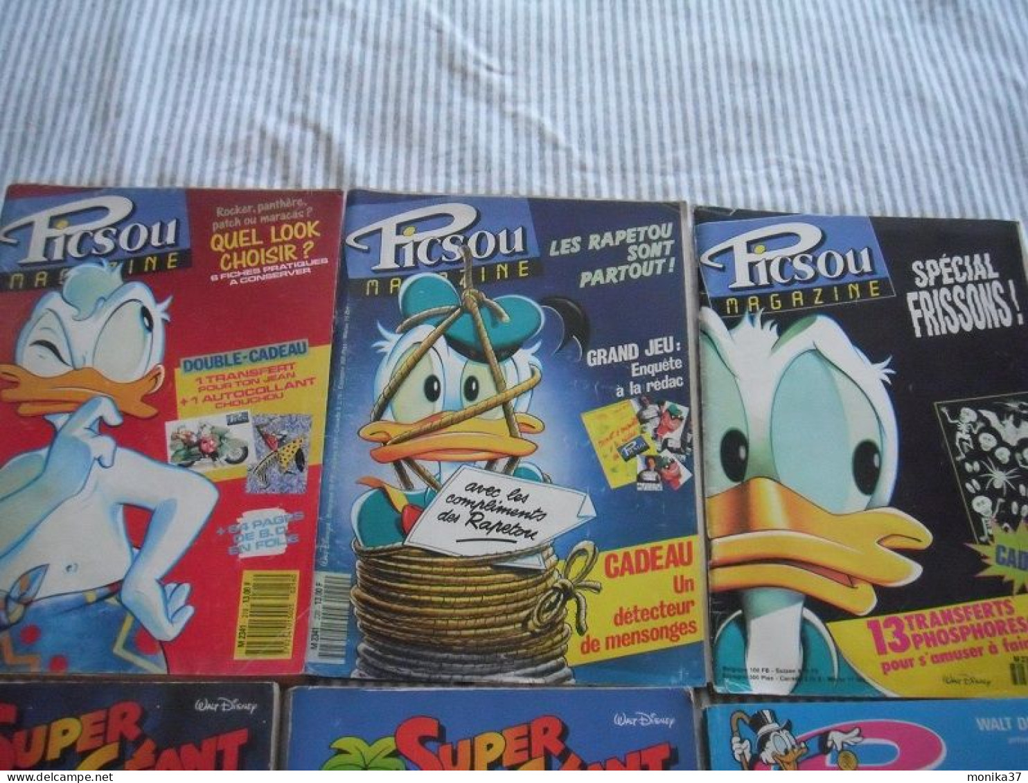 9 Gros Picsou Des Années 1980 1990 Mickey Parade - Verzamelingen