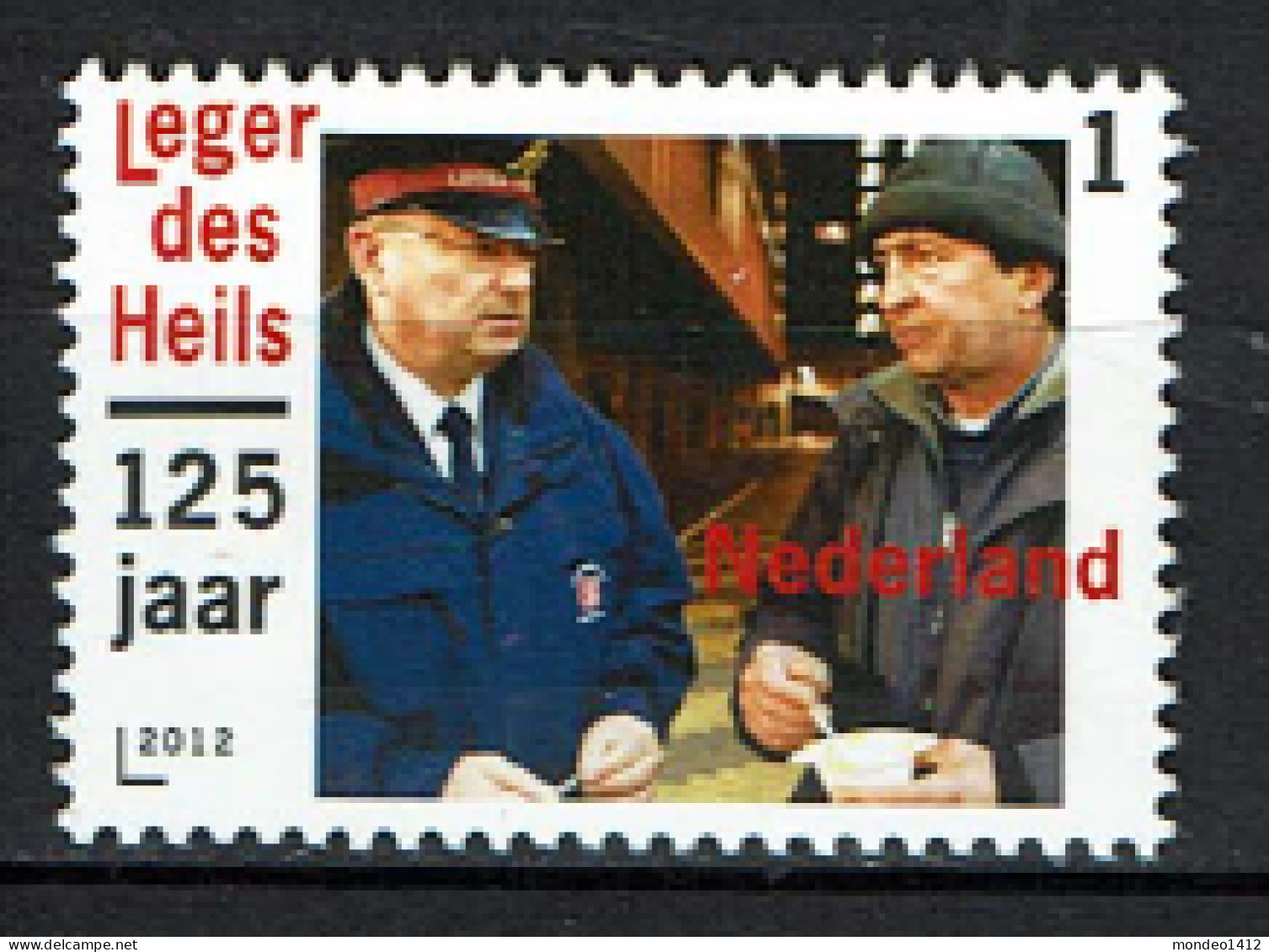 Nederland 2012 - NVPH 2909 - 125 Jaar Leger Des Heils, 125 Years Of The Salvation Army - MNH - Ongebruikt