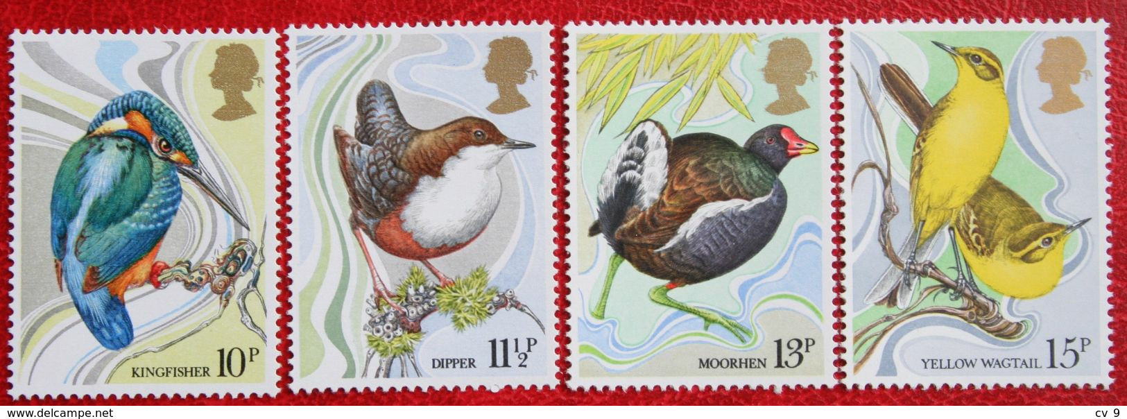 Bird Vogel Oiseau Pajaro Kingfisher (Mi 817-820) 1980 POSTFRIS MNH ** ENGLAND GRANDE-BRETAGNE GB GREAT BRITAIN - Ongebruikt