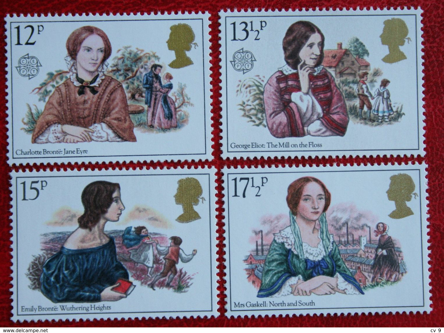 Famous Authoresses EUROPA CEPT (Mi 841-844) 1980 POSTFRIS MNH ** ENGLAND GRANDE-BRETAGNE GB GREAT BRITAIN - Nuovi