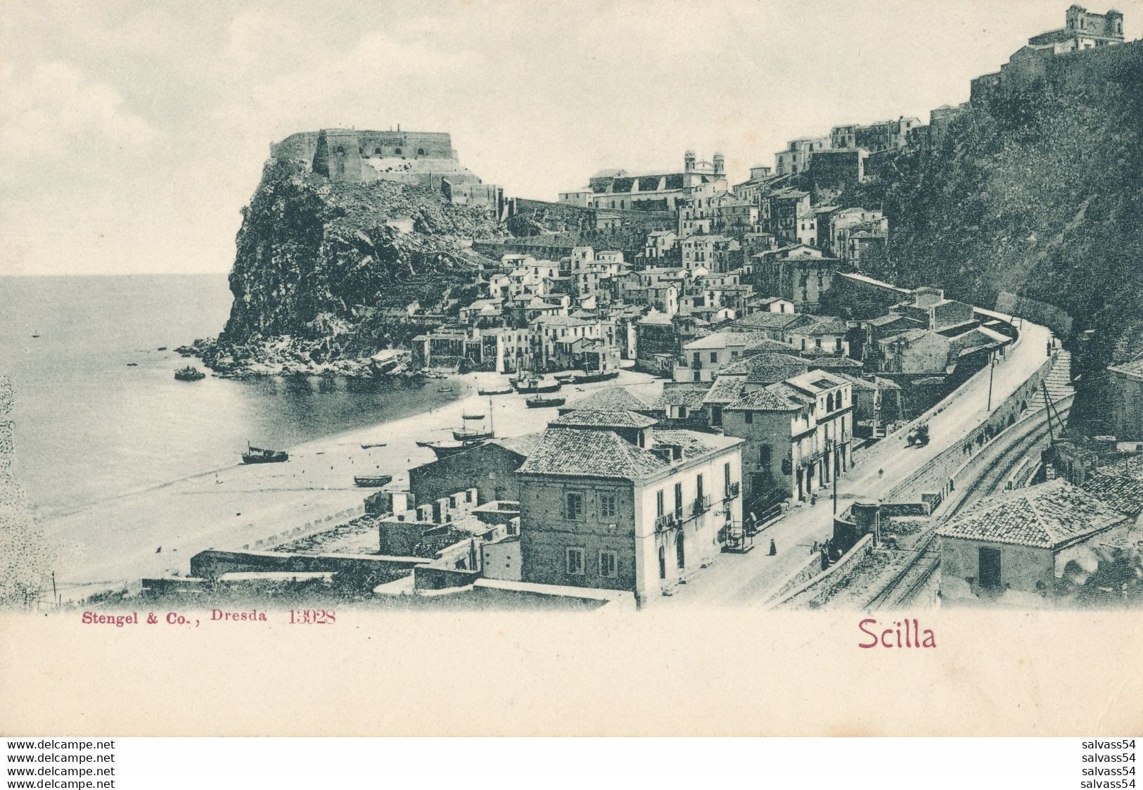 ITALIE - ITALIA - CALABRIA - SCILLA - Panorama - (primi 1900) -2- - Autres & Non Classés