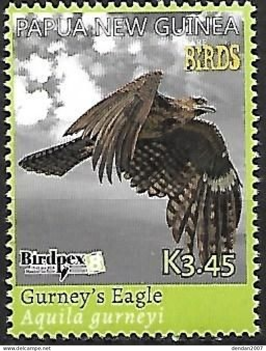 Papua New Guinea - BIRDPEX 8 - MNH ** 2018 :    Gurney's Eagle  -  Aquila Gurneyi - Águilas & Aves De Presa