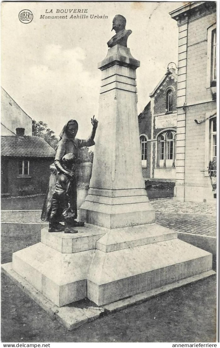 La Bouverie Monument Achille Urbain - Frameries