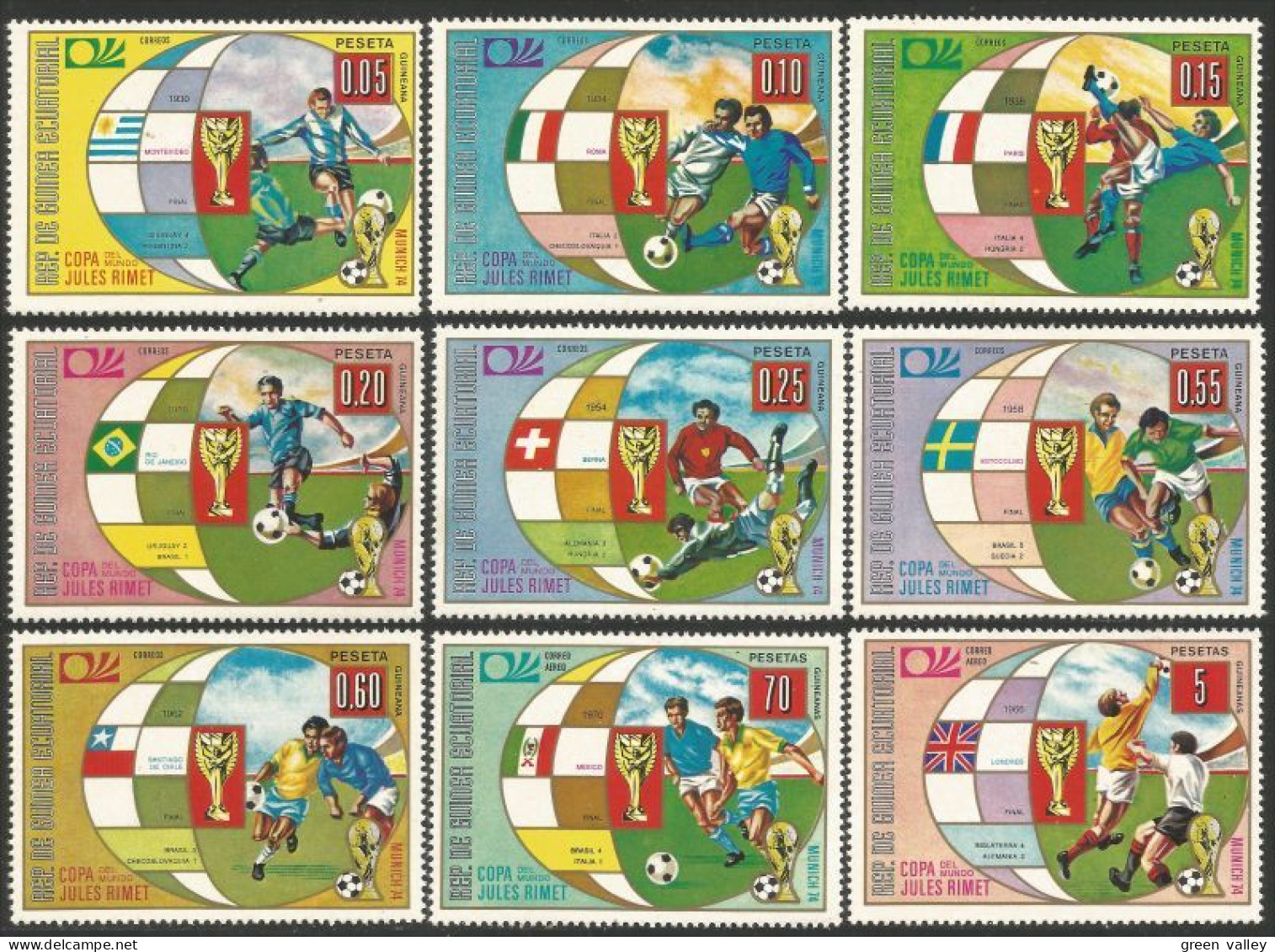405 Guinée Football Soccer MNH ** Neuf SC (GEQ-55) - 1966 – Inghilterra