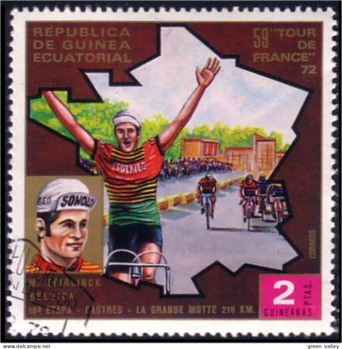 405 Guinée Tour De France Cyclisme Bicycle Race Thierlinck (GEQ-29b) - Guinea Equatoriale