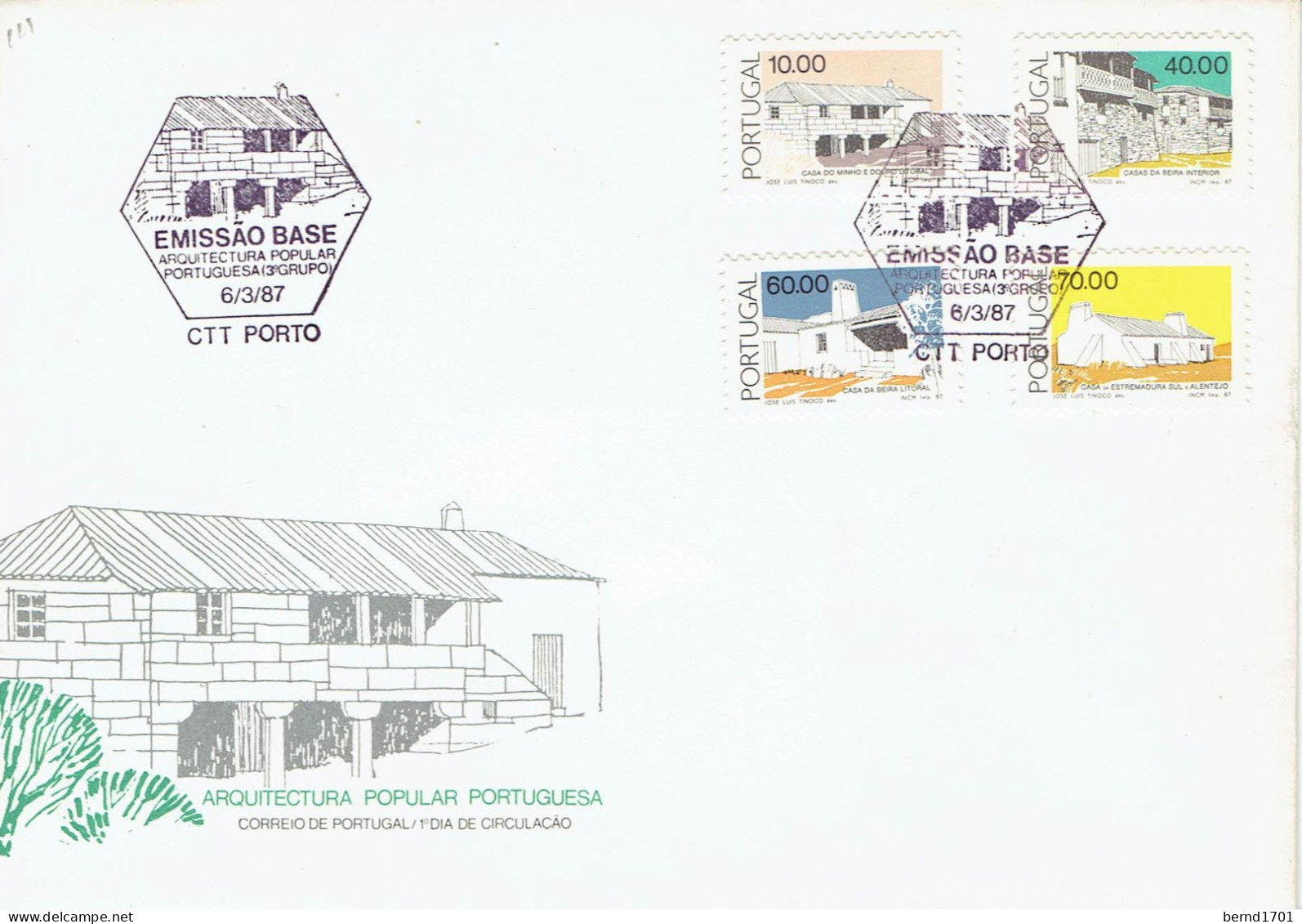 Portugal - Mi-Nr 1713/1716 FDC (H354) - FDC