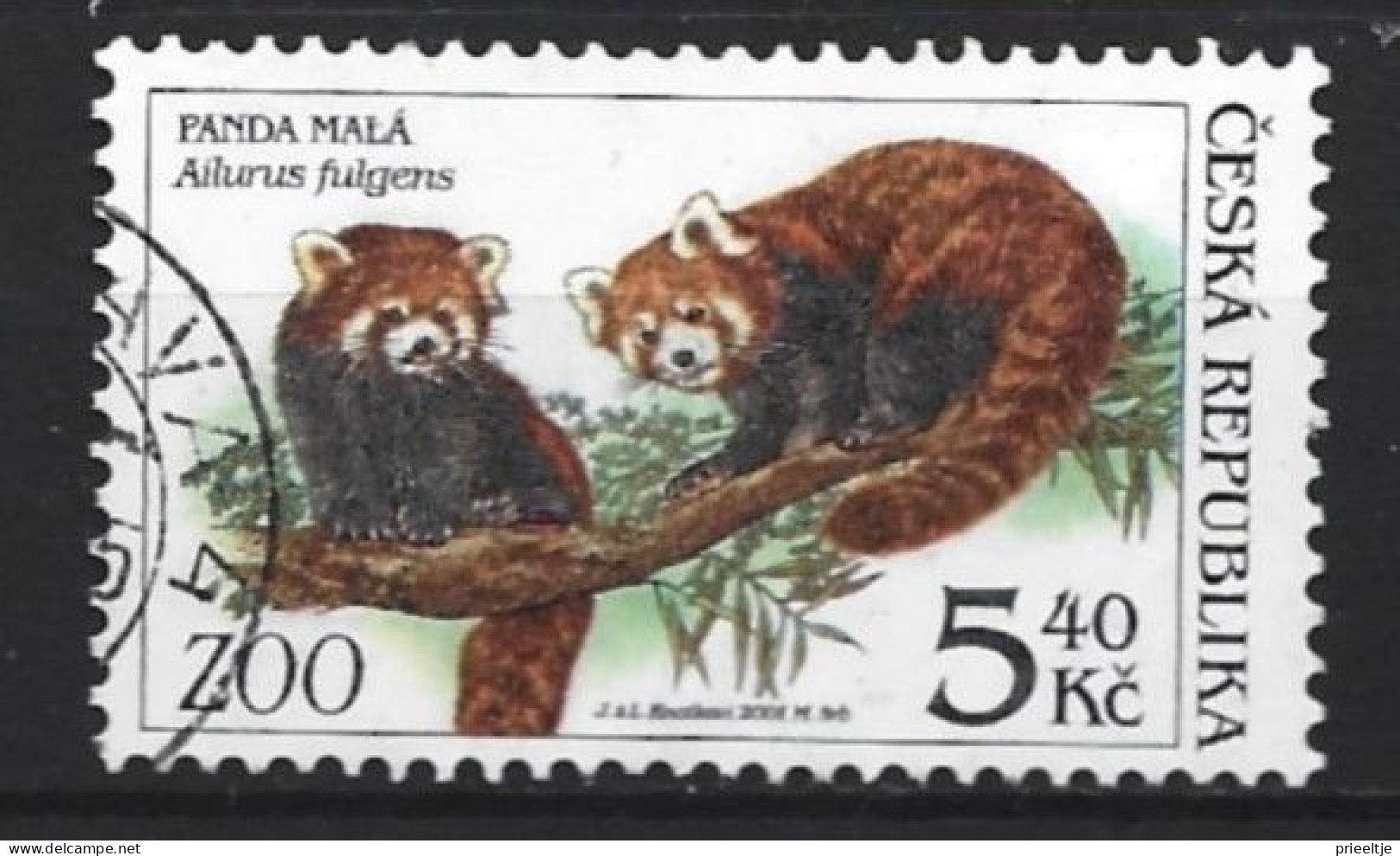 Ceska Rep. 2001 Fauna Y.T.  282 (0) - Oblitérés