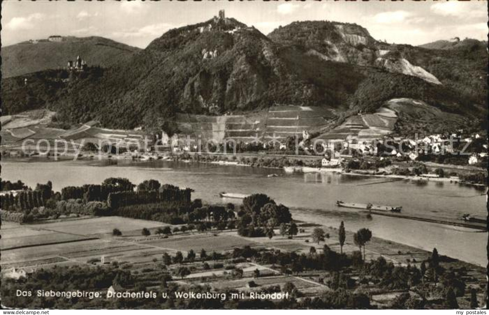 72464540 Rhoendorf Siebengebirge Drachenfels Wolkenburg Rhoendorf - Bad Honnef