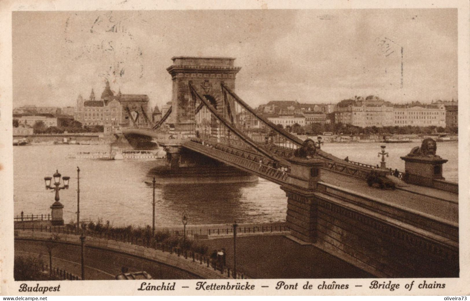 BUDAPEST - Bridge Of Chains - Ungarn