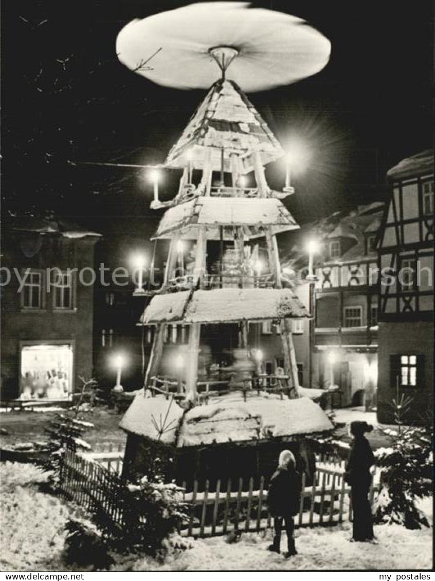 72464328 Zwoenitz Pyramide Am Markt Weihnachtszeit Zwoenitz - Zwönitz