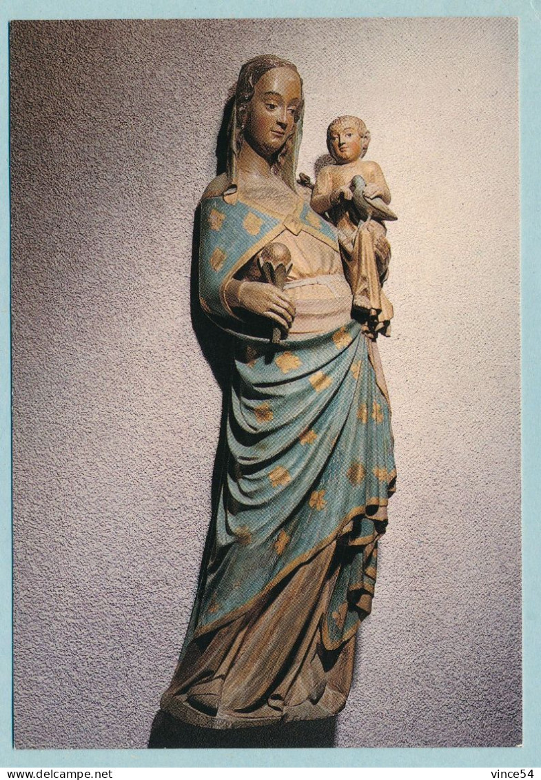 ABBAYE De LANDEVENNEC - Vierge à L Enfant - Bois Polychrome Du XIV S. - Landévennec