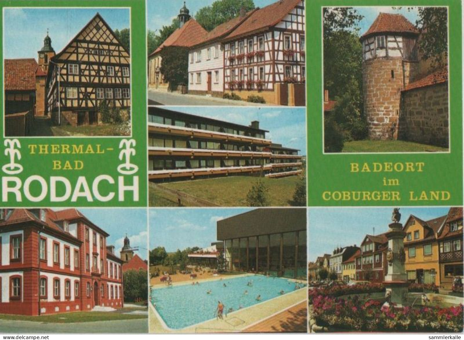 65797 - Bad Rodach - 7 Teilbilder - Ca. 1980 - Bad Rodach