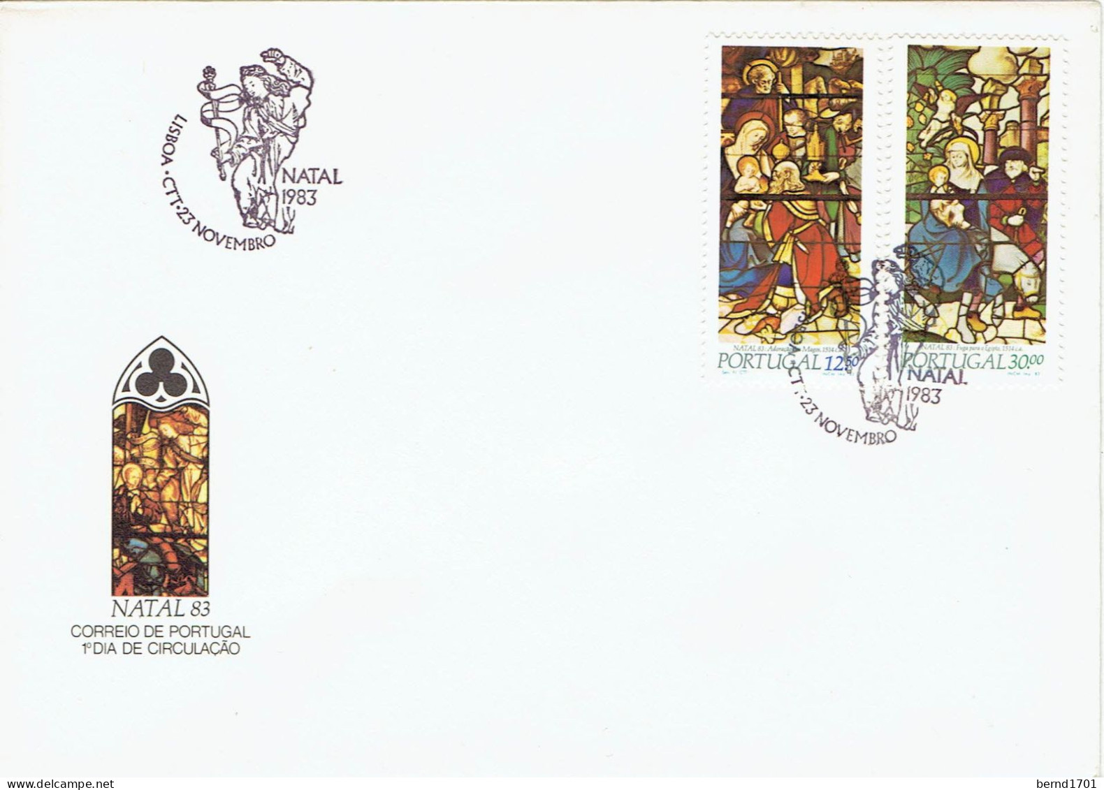 Portugal - Mi-Nr 1615/1616 FDC (H364) - FDC