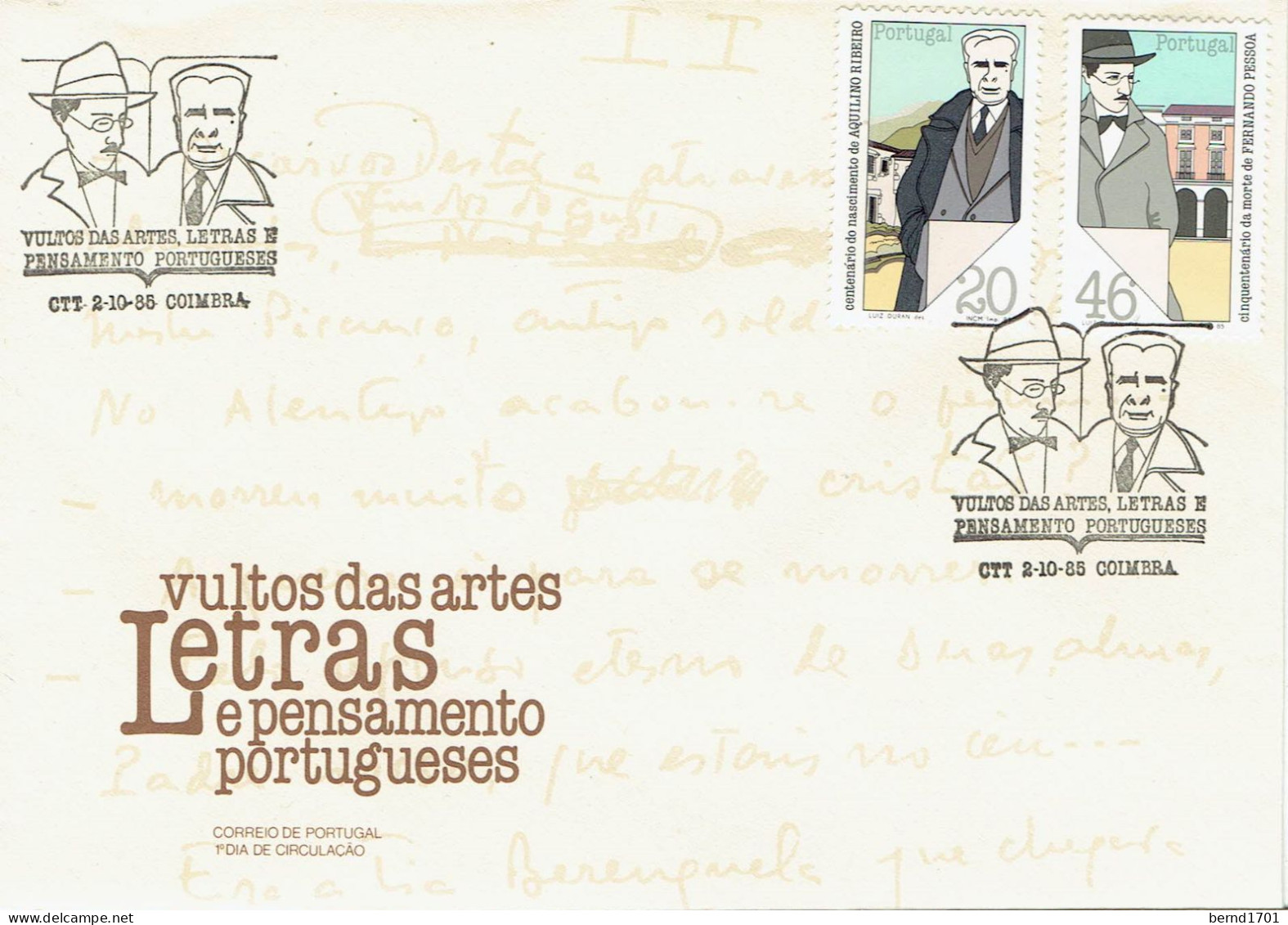 Portugal  - Mi-Nr 1666/1667 FDC (H370) - FDC