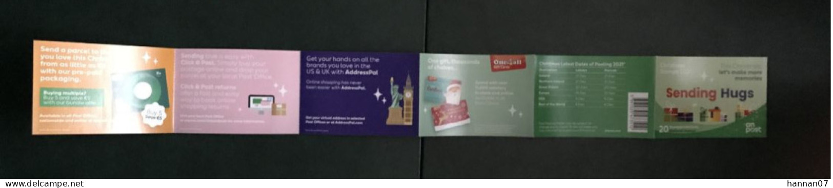 Ireland 2021 Christmas Booklet 20 Stamps / Irlande 2021 Carnet Noel 20 Timbres - Cuadernillos