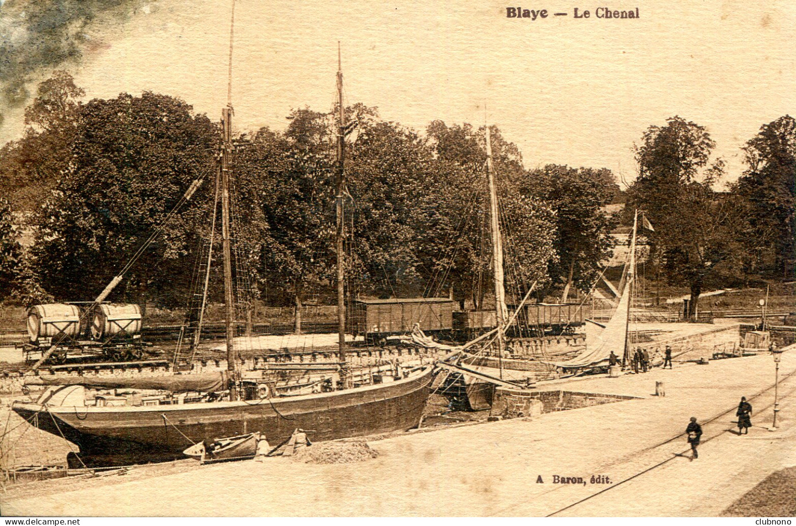 CPA - BLAYE - LE CHENAL - Blaye