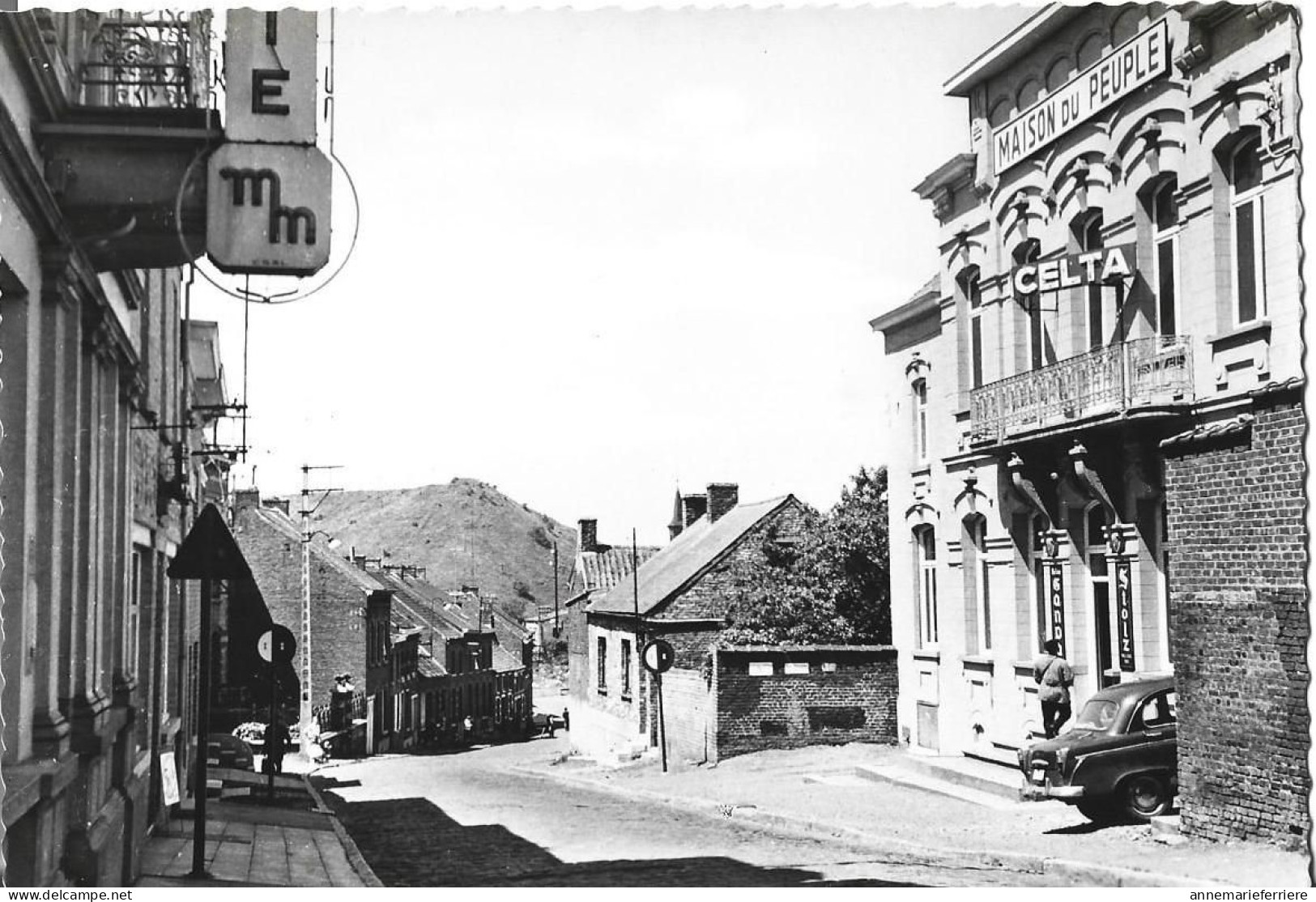 La Bouverie MAISON DU PEUPLE. RUE E. VANDERVELDE. - Frameries