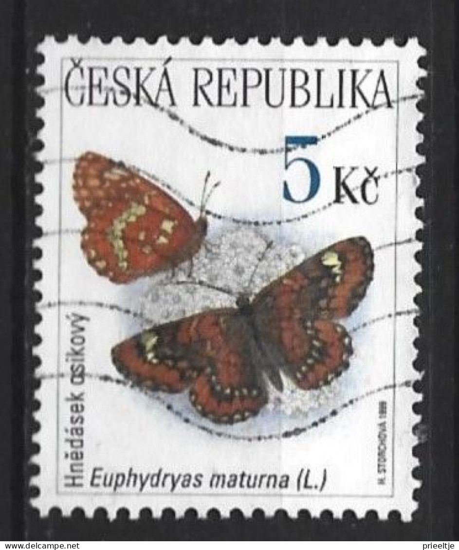 Ceska Rep. 1999 Butterfly Y.T.  205 (0) - Oblitérés