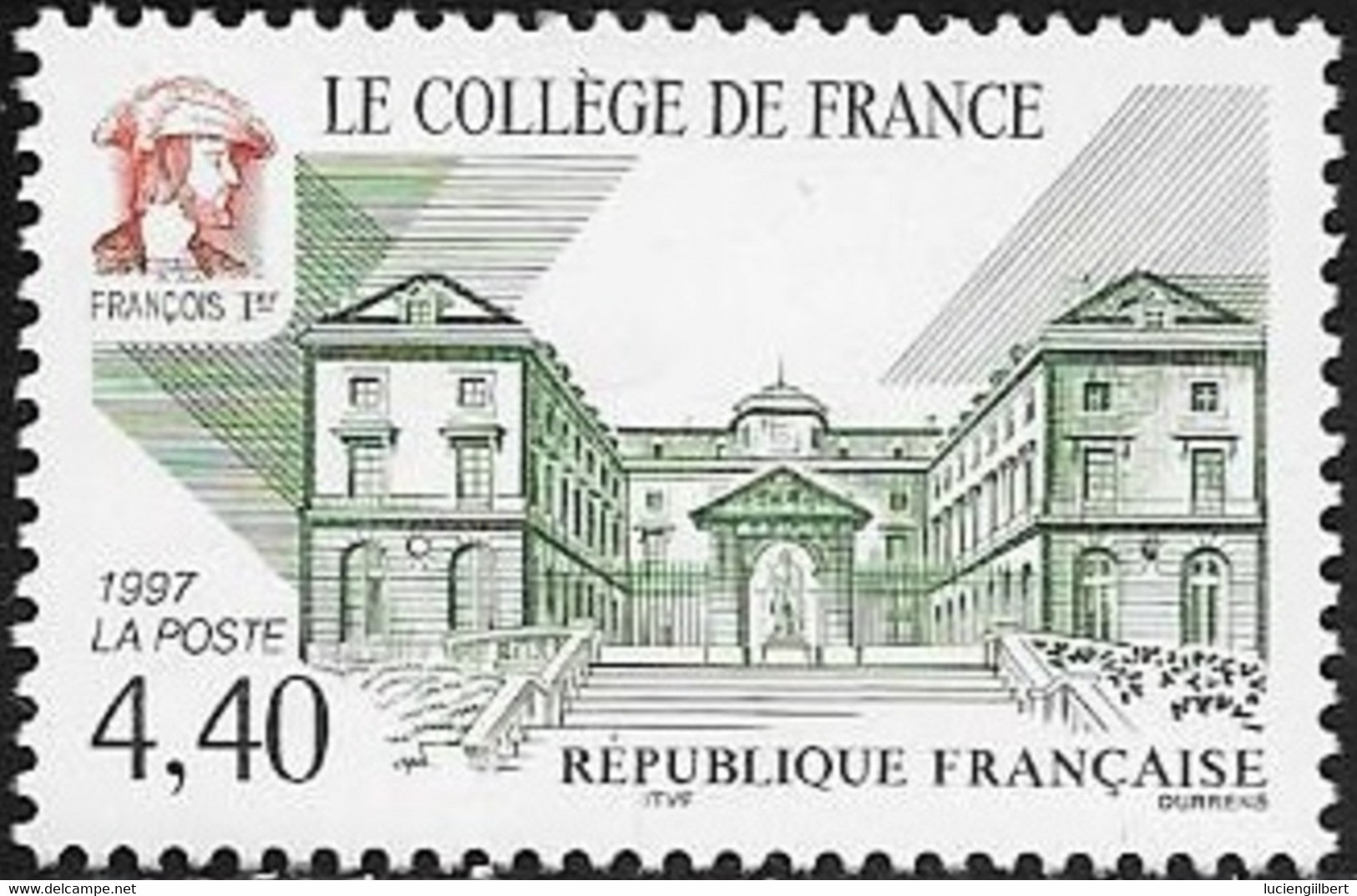 TIMBRE N° 3114  -   LE COLLEGE DE FRANCE  -  NEUF  - 1997 - Ungebraucht