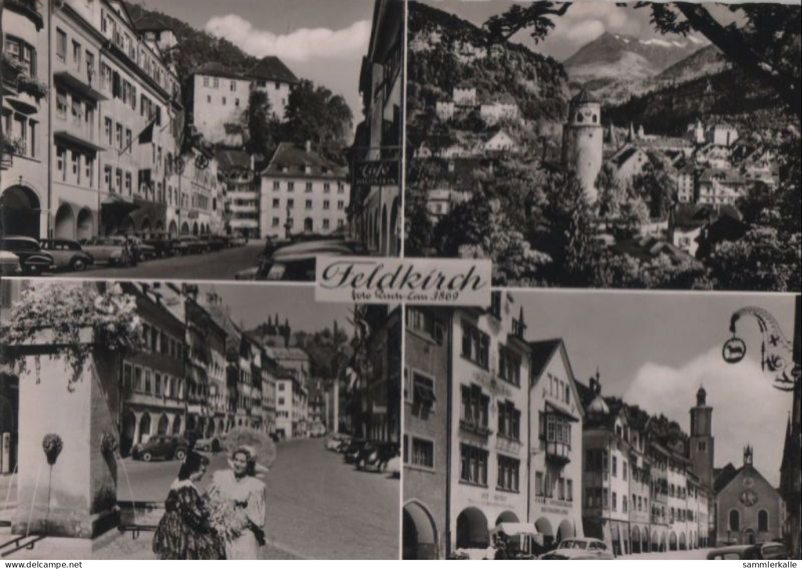 53592 - Österreich - Feldkirch - Mit 4 Bildern - 1960 - Feldkirch
