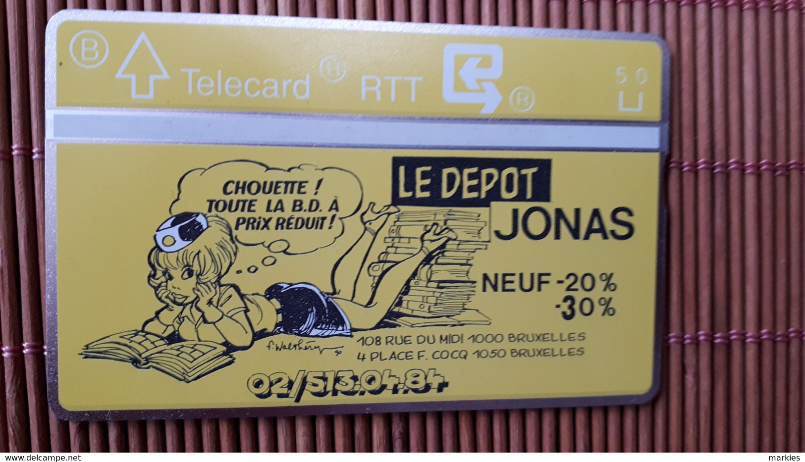 P 59 Le Depot Natasja 011L  (Mint,Neuve) Rare - Zonder Chip