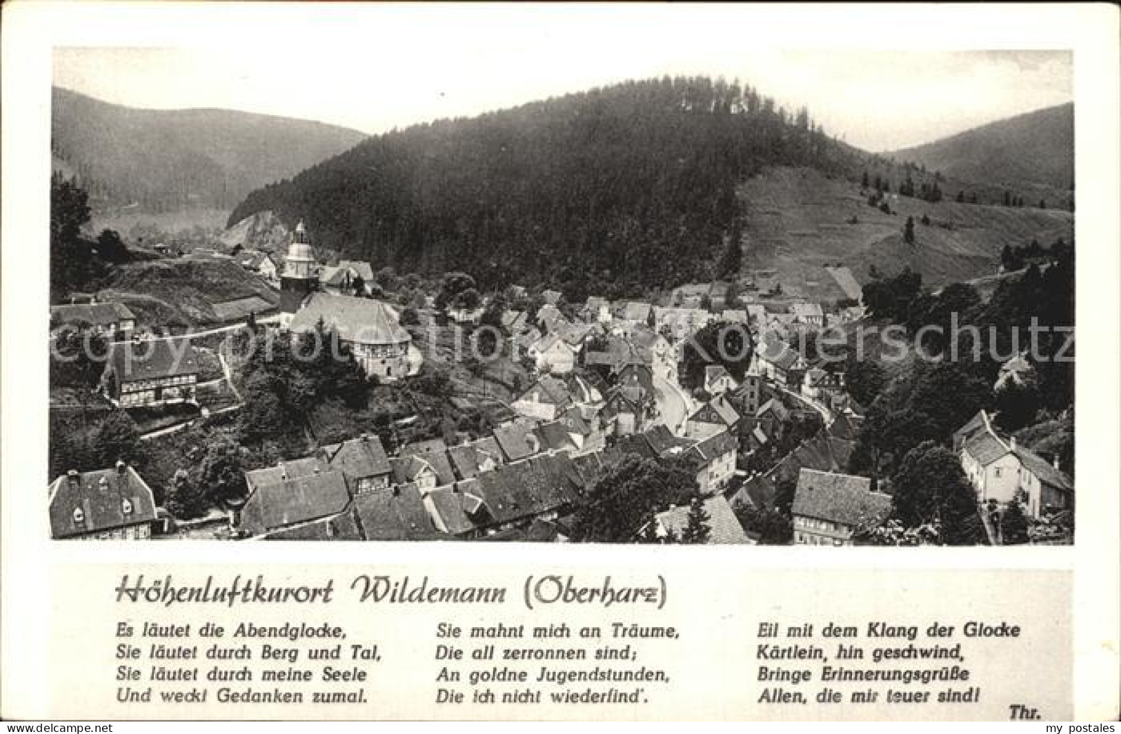 72462441 Wildemann Panorama Hoehenluftkurort Gedicht Wildemann - Wildemann