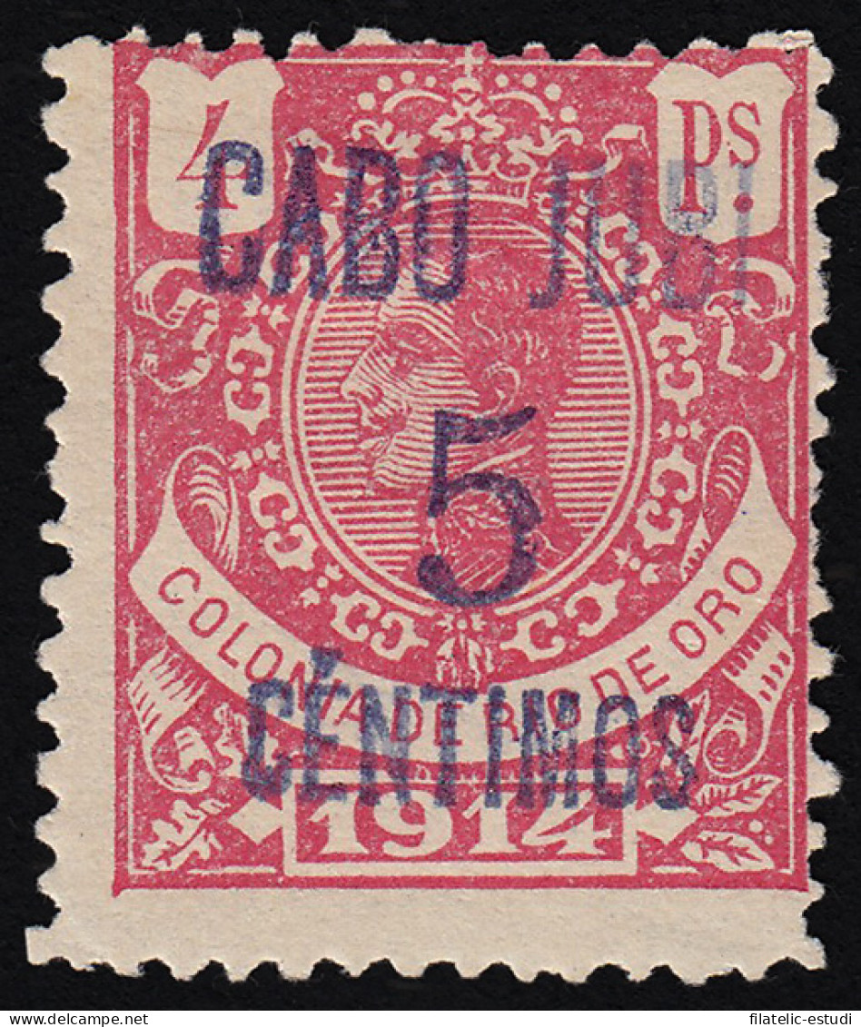 Cabo Juby 1 1916 Sello De Río De Oro De 1914 MH - Kaap Juby