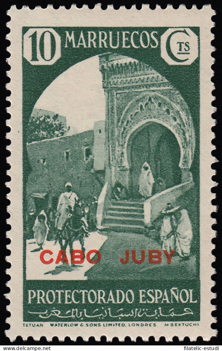 Cabo Juby 70 1935-36 Sellos De Marruecos MNH - Cabo Juby