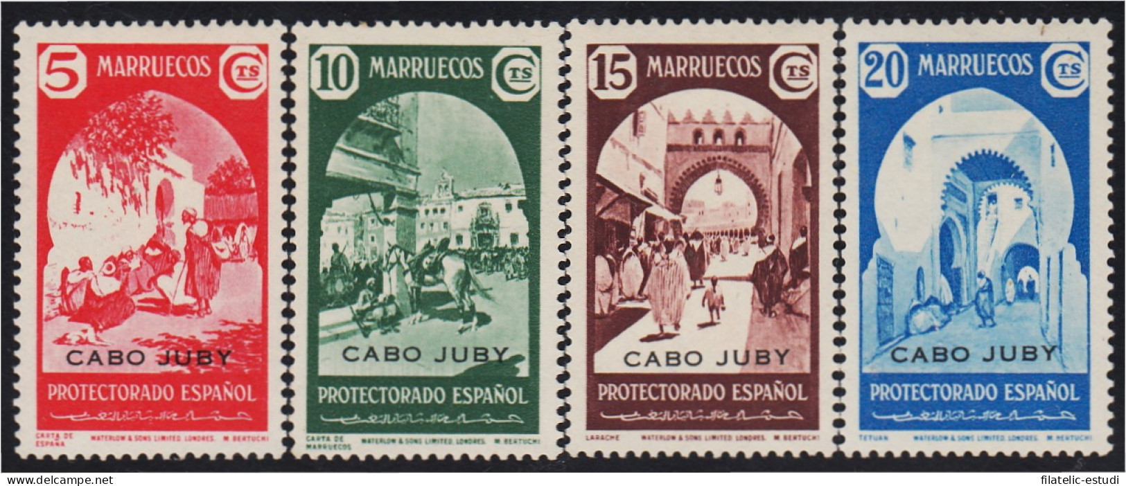 Cabo Juby 1939 112/15 Protectorado Español MH - Kaap Juby