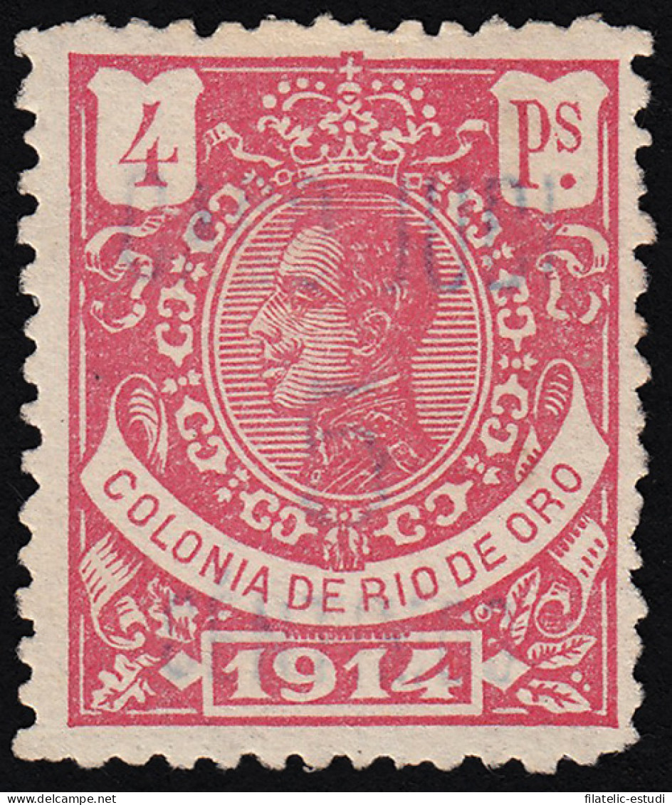 Cabo Juby 1 1916 Sello De Río De Oro De 1914 MH - Kaap Juby