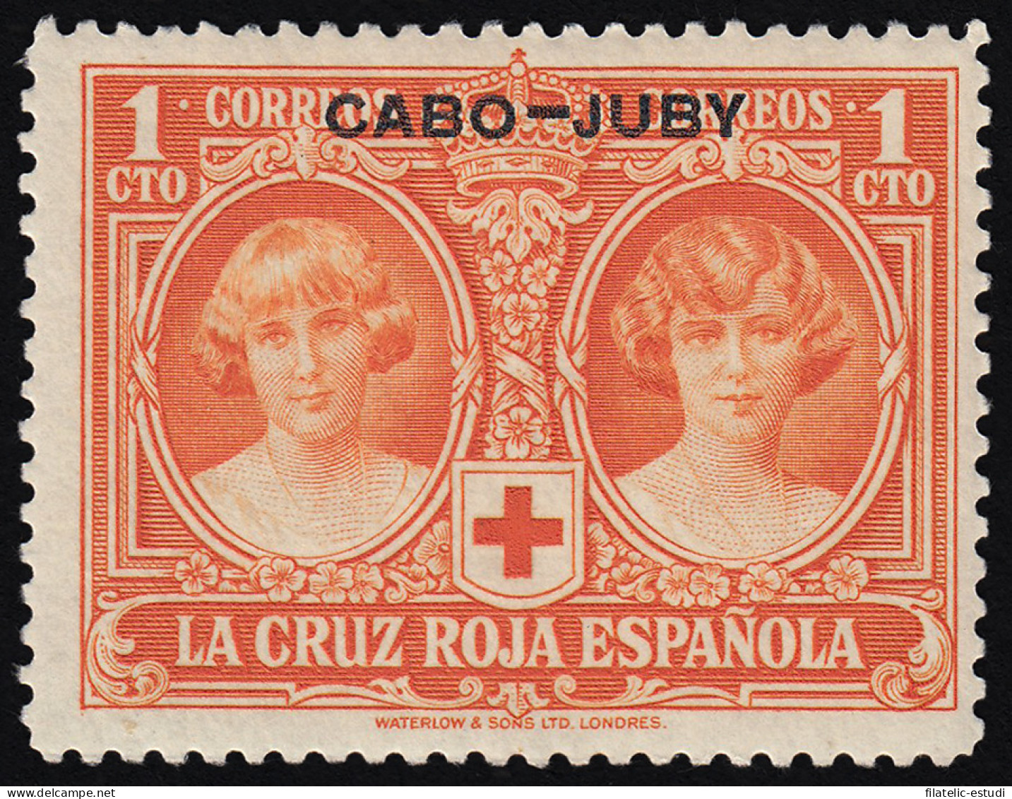 Cabo Juby 26 1926  Cruz Roja MNH - Cabo Juby