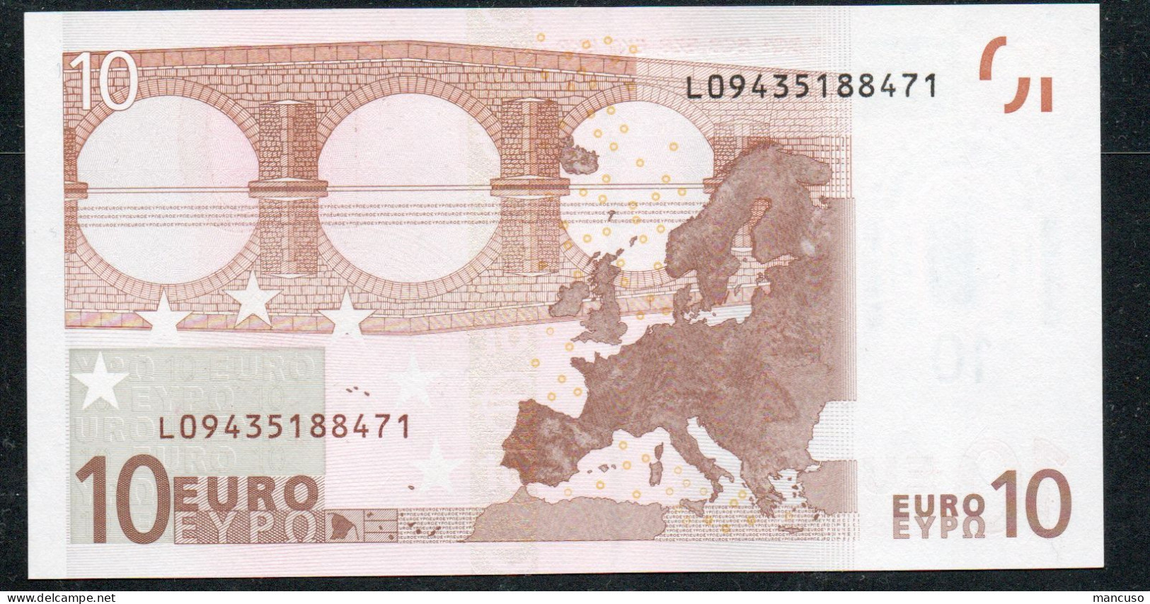 10 EURO FINLAND L  D001  DUISENBERG   UNC - 10 Euro