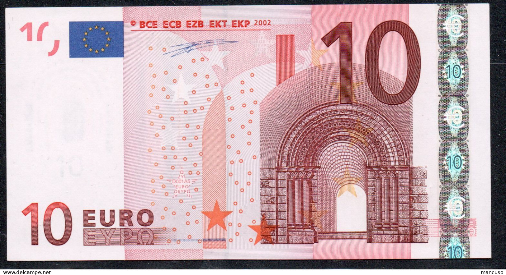 10 EURO FINLAND L  D001  DUISENBERG   UNC - 10 Euro