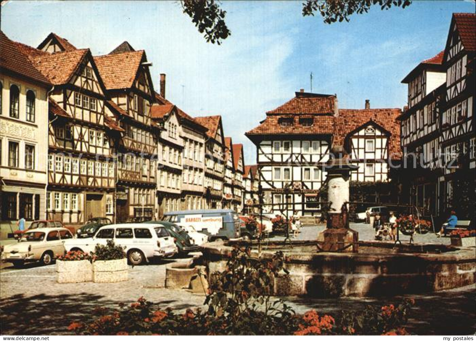 72462236 Bad Sooden-Allendorf Marktplatz Brunnen Bad Sooden-Allendorf - Bad Sooden-Allendorf