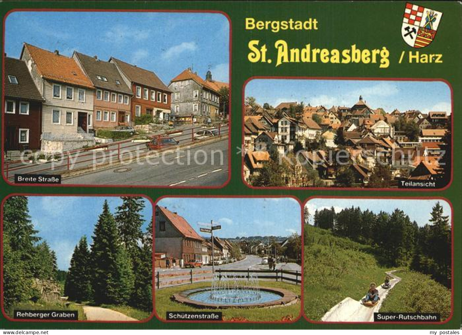 72462235 St Andreasberg Harz Breite Str Teilansicht Rehberger Graben Schuetzenst - St. Andreasberg