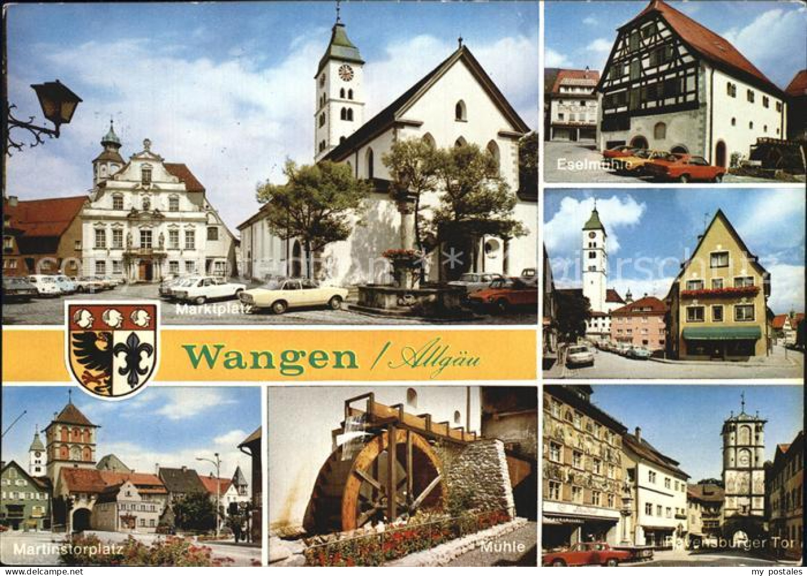 72462119 Wangen Allgaeu Marktplatz Eselmuehle Ravensburger Tor Martinstorplat Wa - Wangen I. Allg.