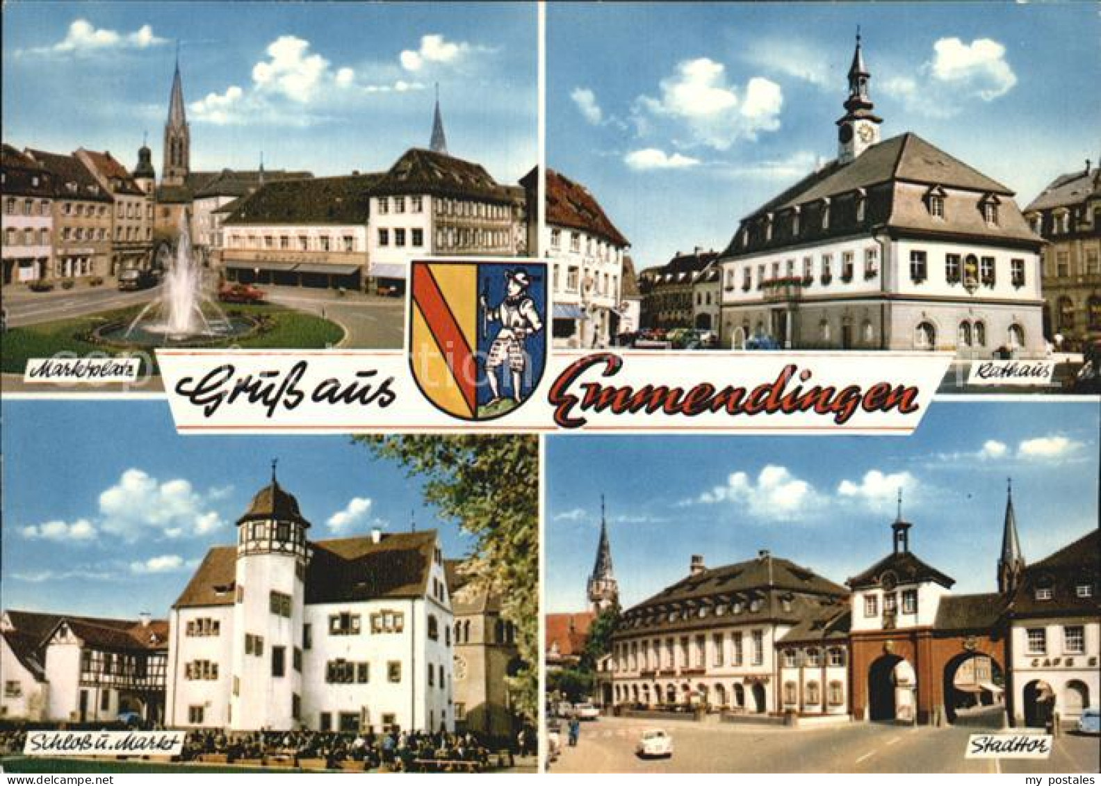 72462089 Emmendingen Rathaus Markt Schloss Stadttor Emmendingen - Emmendingen