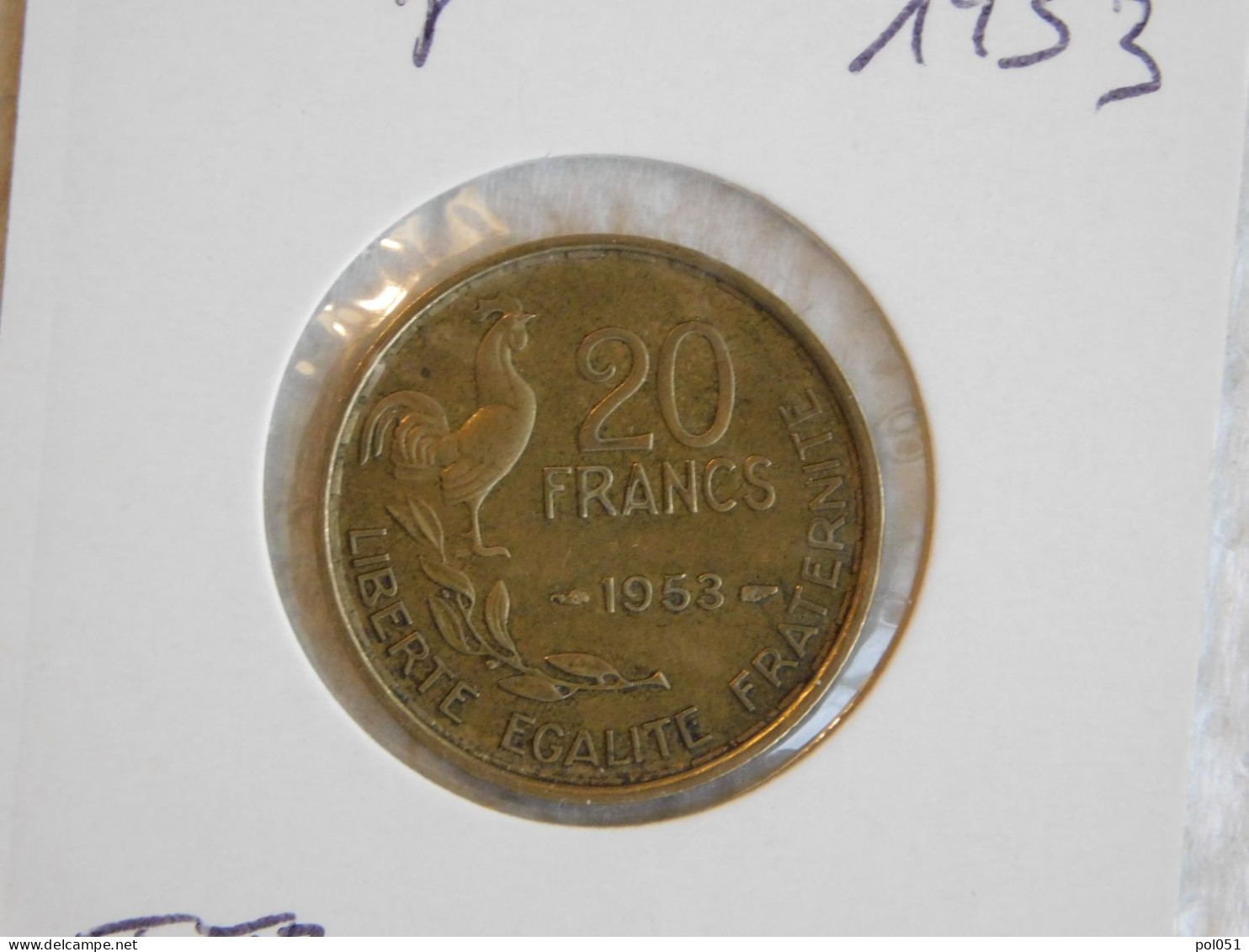 France 20 Francs 1953 G. GUIRAUD (1044) - 20 Francs