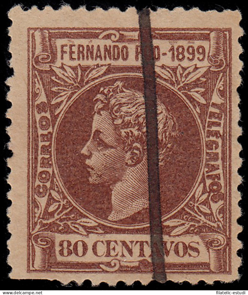 Fernando Poo 67 1899 Alfonso XIII Usado - Fernando Poo