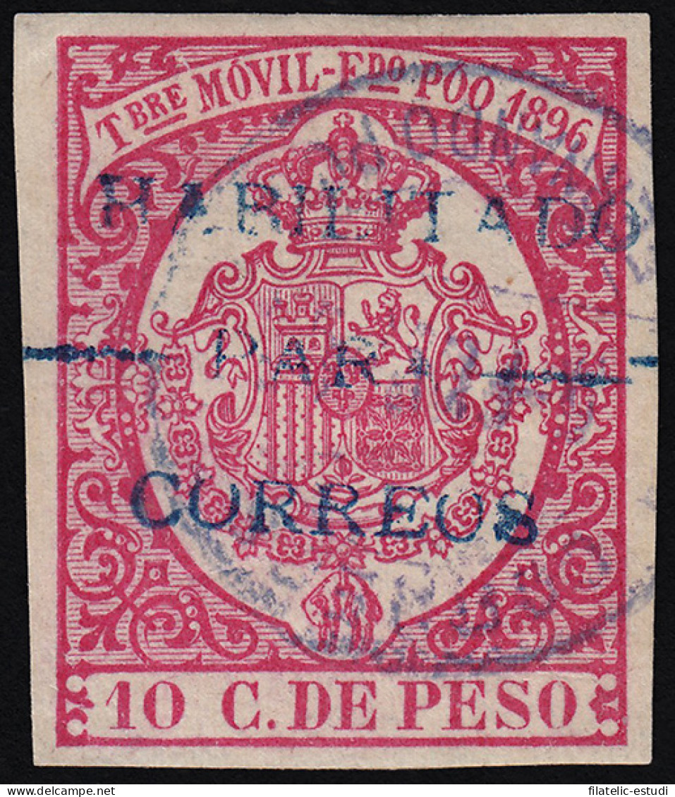 Fernando Poo 41B 1896 Timbre Móvil Usado - Fernando Po