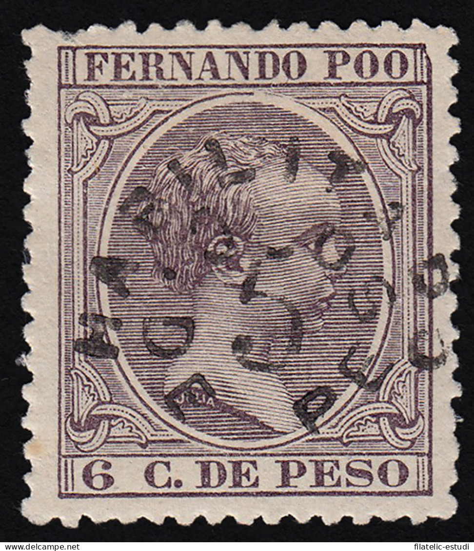 Fernando Poo 33 1896/00 Alfonso XIII MH - Fernando Poo