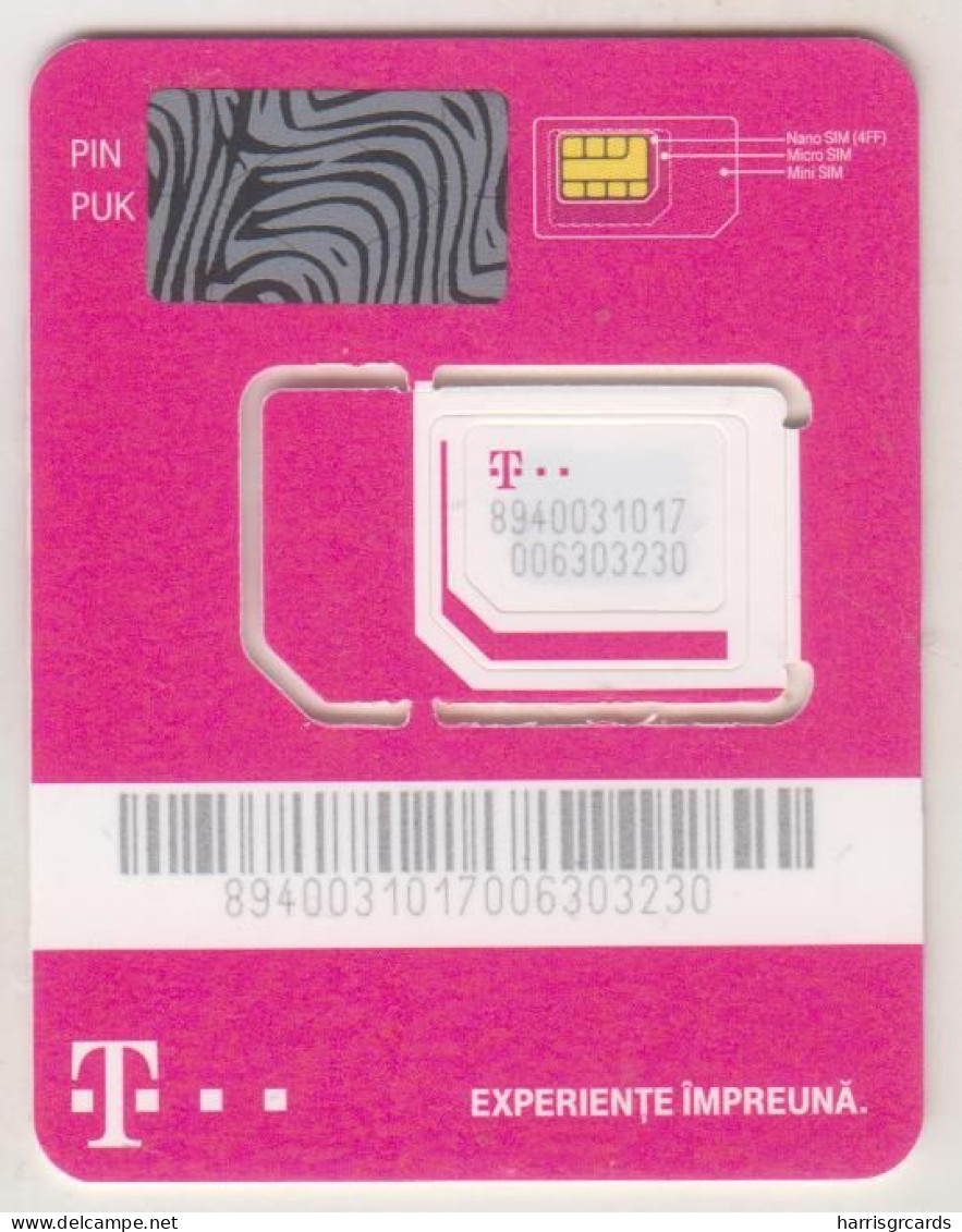 ROMANIA - Cartela 4G @, T Telecom GSM Card, Mint - Romania