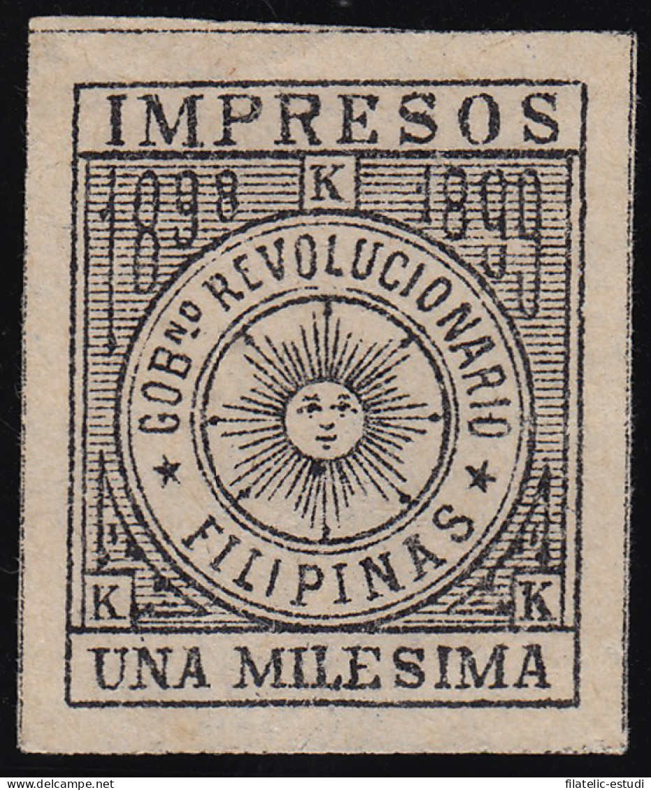 Filipinas Philippines Correo Insurrecto 1 S 1898 -1899 MH - Philippines
